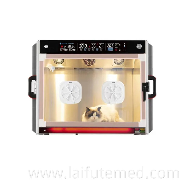 Veterinary ICU Pet Incubator with Temperature Self-Adaption Adjustment System Machine Msldw09